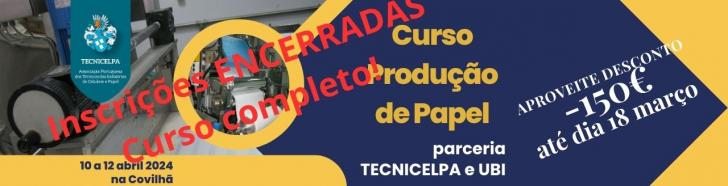 Curso introdu��o ao processo produ��o de PAPEL - UBI